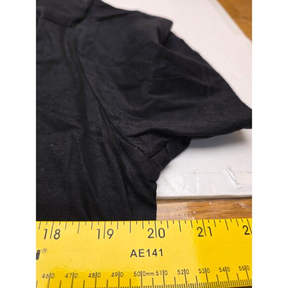 Artist-Signed Black Cotton T-Shirt Large – “No Risk No Story” Print NWOT - Picture 5 of 5